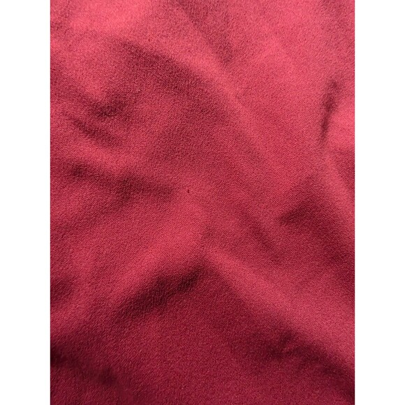 Lulus Rust Red Forever Your Girl Bodycon Mini Dress Size M Faux Wrap Stretch - Picture 7 of 8